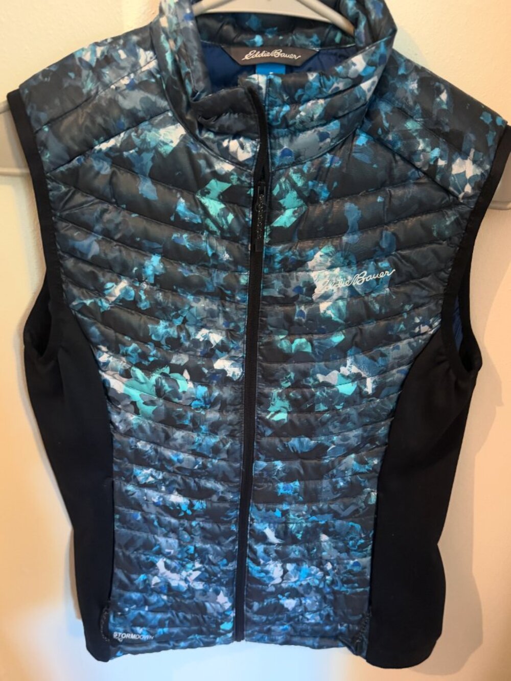 Eddie Bauer XS First Ascent StormDown 800 Quilted Puffer Vest in